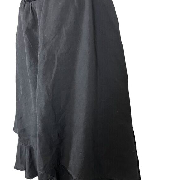 Hayden Womens Ruffle Sleeveless Black Tank Top Shirt Whimsigoth Fairy 3XL 3X - Picture 9 of 16